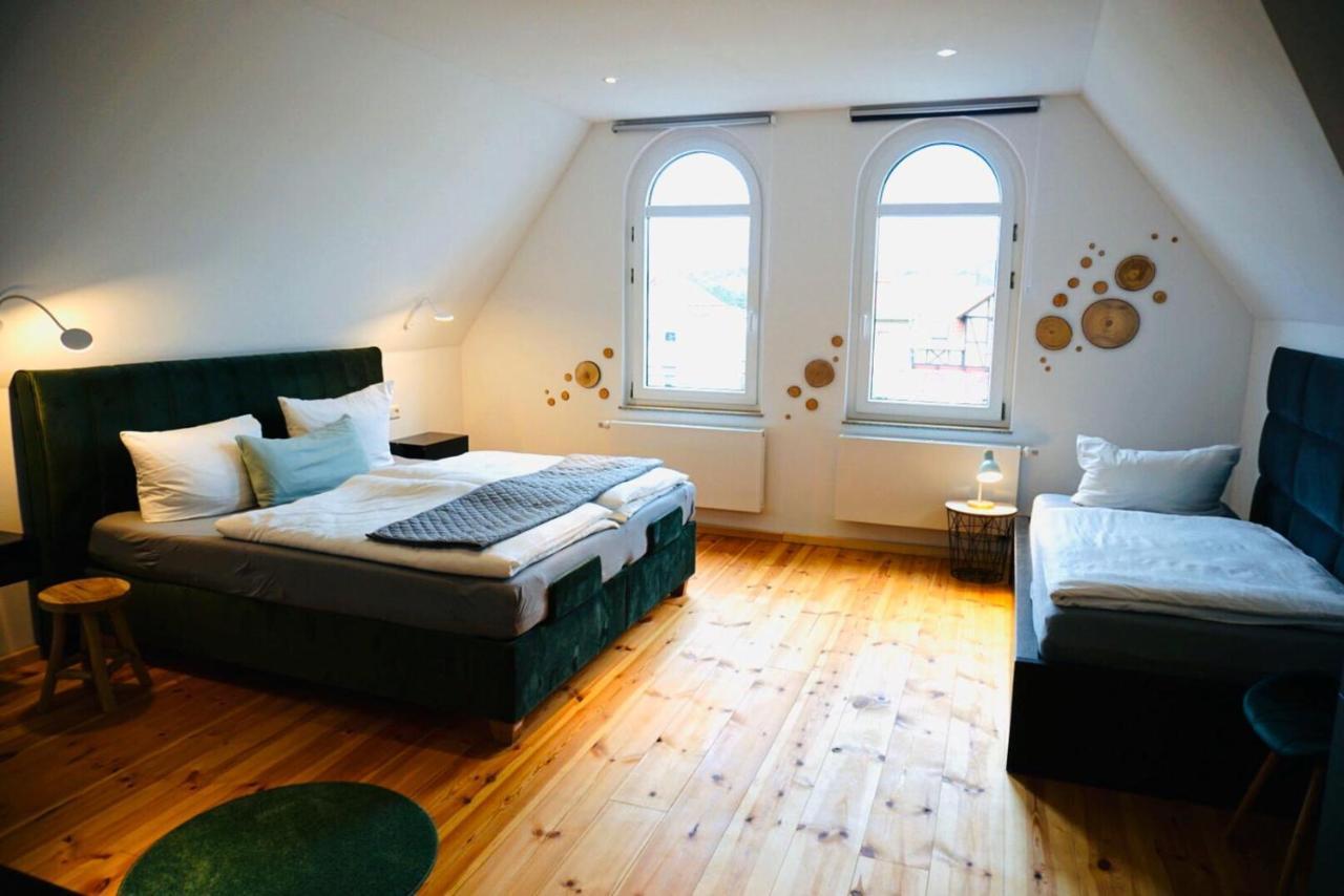 Fewo26 Im Sagenharz - Stilvolles Family-Apartment, 2 Sz, Klimaanlage, Wlan, Netflix & Free Parking Thale Esterno foto